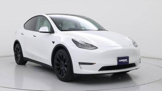 TESLA MODEL Y 2021 5YJYGDEE9MF119697 image